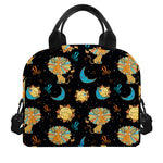 Cute Cartoon Leo Pattern Print Insulated Lunch Bag