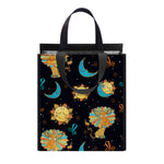 Cute Cartoon Leo Pattern Print Insulated Lunch Tote
