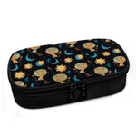 Cute Cartoon Leo Pattern Print Insulin Cooler Travel Case