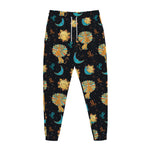 Cute Cartoon Leo Pattern Print Jogger Pants