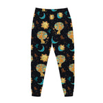 Cute Cartoon Leo Pattern Print Jogger Pants