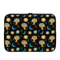 Cute Cartoon Leo Pattern Print Laptop Sleeve