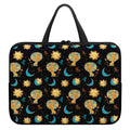 Cute Cartoon Leo Pattern Print Laptop Sleeve With Handle