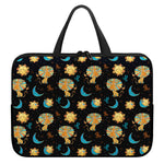 Cute Cartoon Leo Pattern Print Laptop Sleeve With Handle