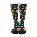 Cute Cartoon Leo Pattern Print Long Socks