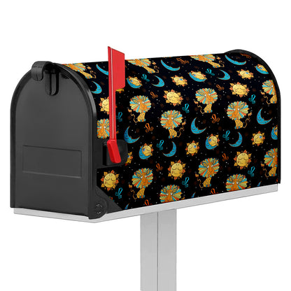 Cute Cartoon Leo Pattern Print Mailbox Cover