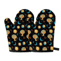 Cute Cartoon Leo Pattern Print Oven Mitts