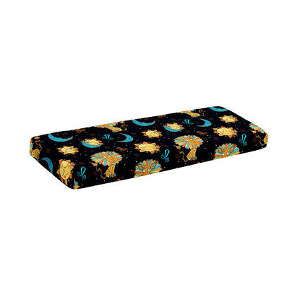 Cute Cartoon Leo Pattern Print Piano Keyboard Cover
