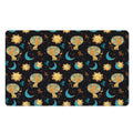 Cute Cartoon Leo Pattern Print Polyester Doormat
