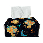 Cute Cartoon Leo Pattern Print Rectangle Tissue Box Cover