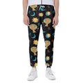 Cute Cartoon Leo Pattern Print Joggers