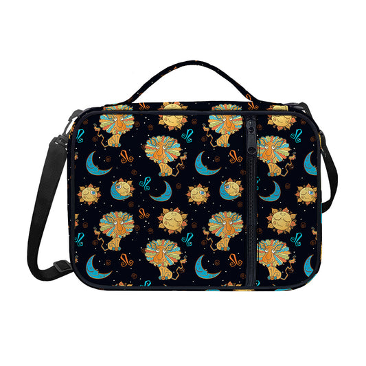 Cute Cartoon Leo Pattern Print Shoulder Strap Bible Bag