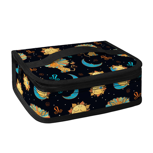 Cute Cartoon Leo Pattern Print Small Lunch Bag