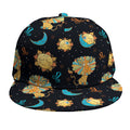 Cute Cartoon Leo Pattern Print Snapback Cap