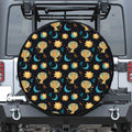 Cute Cartoon Leo Pattern Print Tire Cover