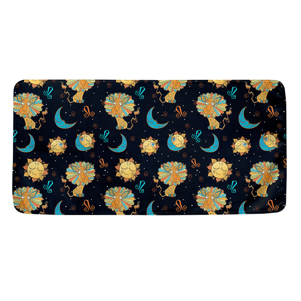 Cute Cartoon Leo Pattern Print Towel