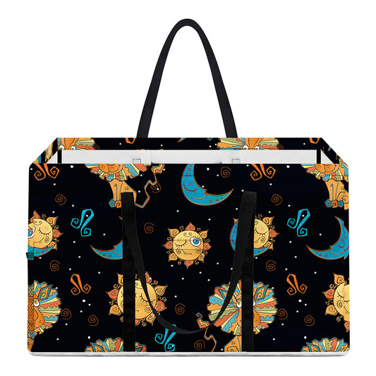 Cute Cartoon Leo Pattern Print Utility Tote Bag