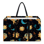 Cute Cartoon Leo Pattern Print Utility Tote Bag