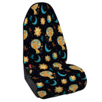 Cute Cartoon Leo Pattern Print Waterproof Car Seat Cover