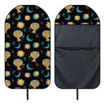 Cute Cartoon Leo Pattern Print Waterproof Car Seat Cover