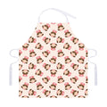 Cute Cartoon Nurse Pattern Print Adjustable Apron