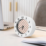 Cute Cartoon Nurse Pattern Print Alarm Clock