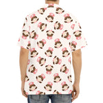 Cute Cartoon Nurse Pattern Print Aloha Shirt