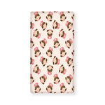 Cute Cartoon Nurse Pattern Print Baby Crib Sheet