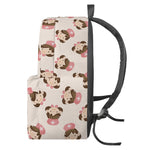 Cute Cartoon Nurse Pattern Print Backpack