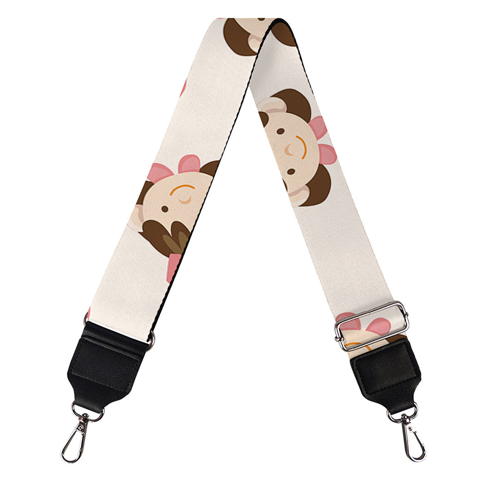 Cute Cartoon Nurse Pattern Print Bag Strap