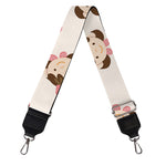 Cute Cartoon Nurse Pattern Print Bag Strap