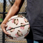 Cute Cartoon Nurse Pattern Print Basketball