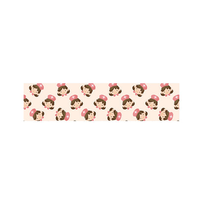 Cute Cartoon Nurse Pattern Print Bed Runner