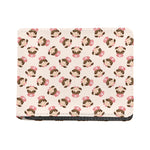 Cute Cartoon Nurse Pattern Print Bifold Wallet