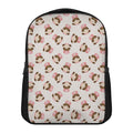 Cute Cartoon Nurse Pattern Print Casual Backpack