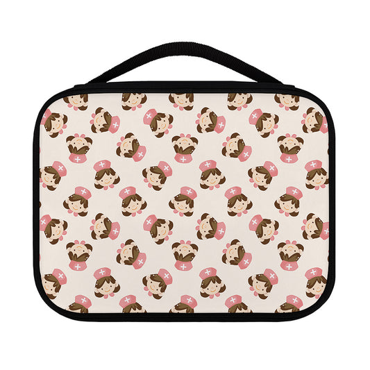 Cute Cartoon Nurse Pattern Print Classic Bible Case