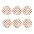 Cute Cartoon Nurse Pattern Print Coaster Set