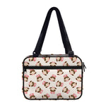 Cute Cartoon Nurse Pattern Print Double Strap Bible Bag