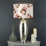 Cute Cartoon Nurse Pattern Print Drum Lamp Shade