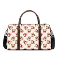 Cute Cartoon Nurse Pattern Print Duffel Bag