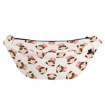 Cute Cartoon Nurse Pattern Print Fanny Pack