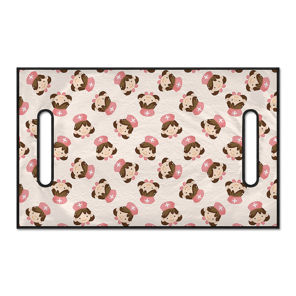 Cute Cartoon Nurse Pattern Print Golf Cart Seat Cover