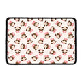 Cute Cartoon Nurse Pattern Print Kitchen Mat