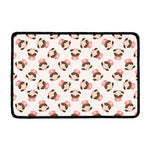 Cute Cartoon Nurse Pattern Print Kitchen Mat