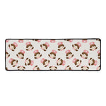 Cute Cartoon Nurse Pattern Print Long Kitchen Mat