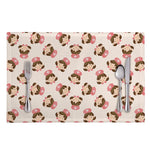 Cute Cartoon Nurse Pattern Print Placemat