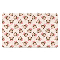 Cute Cartoon Nurse Pattern Print Polyester Doormat
