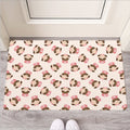 Cute Cartoon Nurse Pattern Print Rubber Doormat