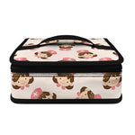 Cute Cartoon Nurse Pattern Print Small Lunch Bag