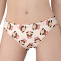 Cute Cartoon Nurse Pattern Print Women's Panties